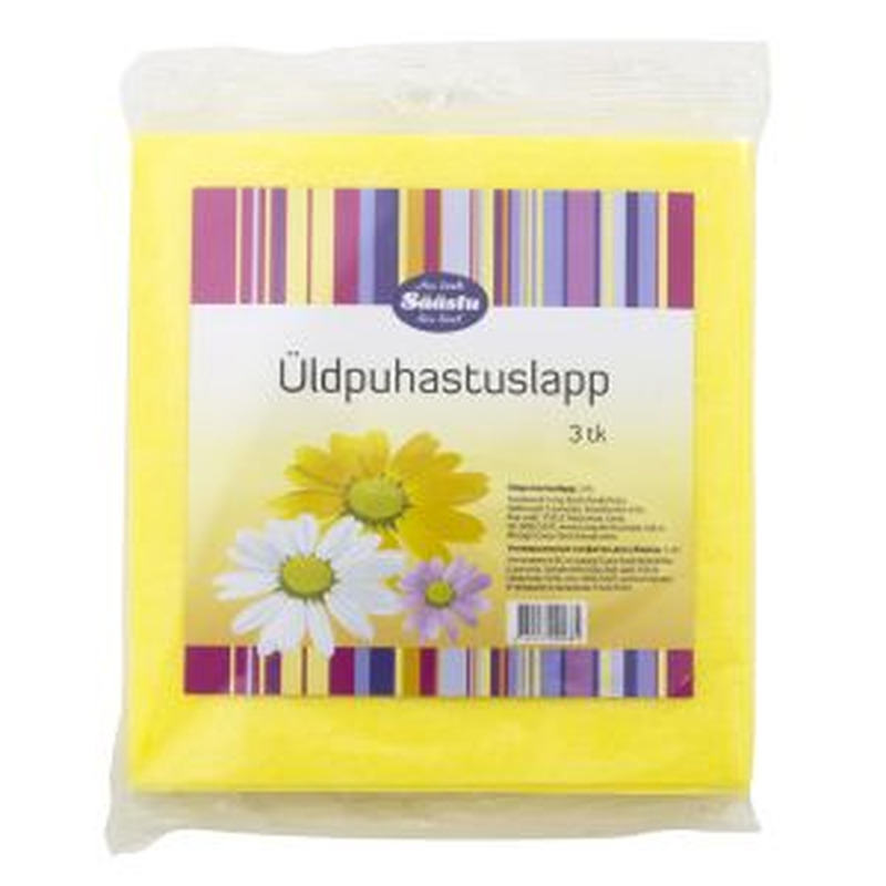 Säästu üldpuhastuslapp 3tk