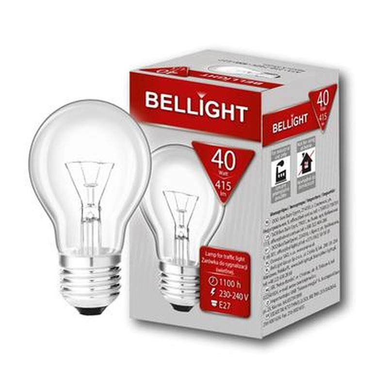 BELLIGHT Hõõglamp 40W E27