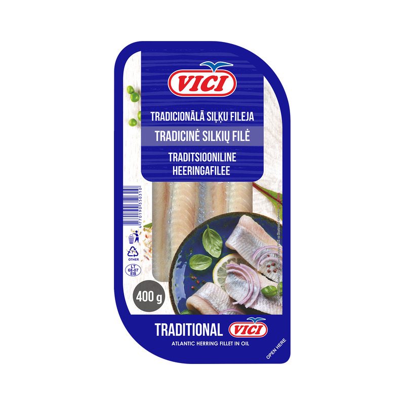 Heeringafilee traditsiooniline, VICI, 400 g