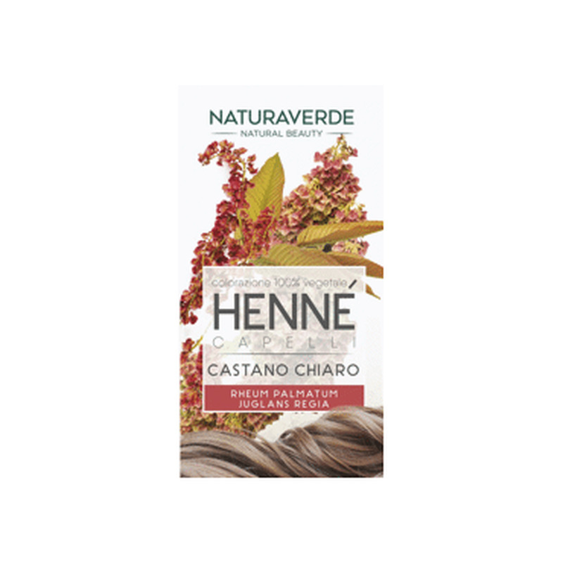 Juuksevärv henna NATURAVERDE helepr.100g