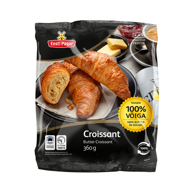 Croissant võiga, EESTI PAGAR, 360 g