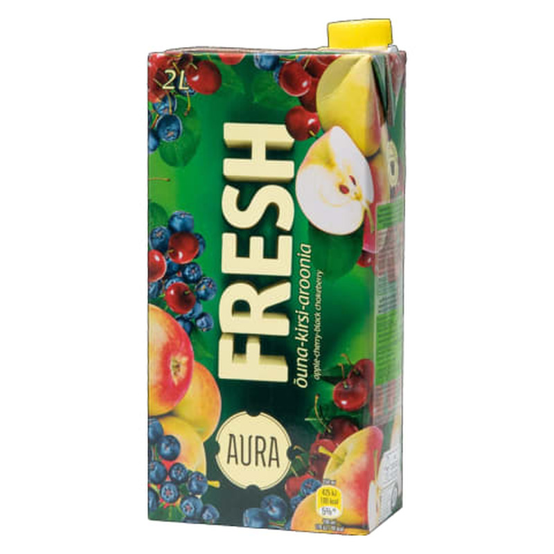 Mahlajook õuna-kirsi-aroonia Fresh 2l