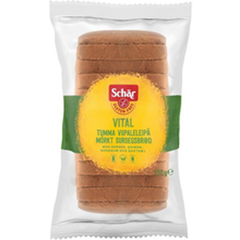 Gluteenivaba viilutatud sai seemnetega Vital, SCHÄR, 350 g