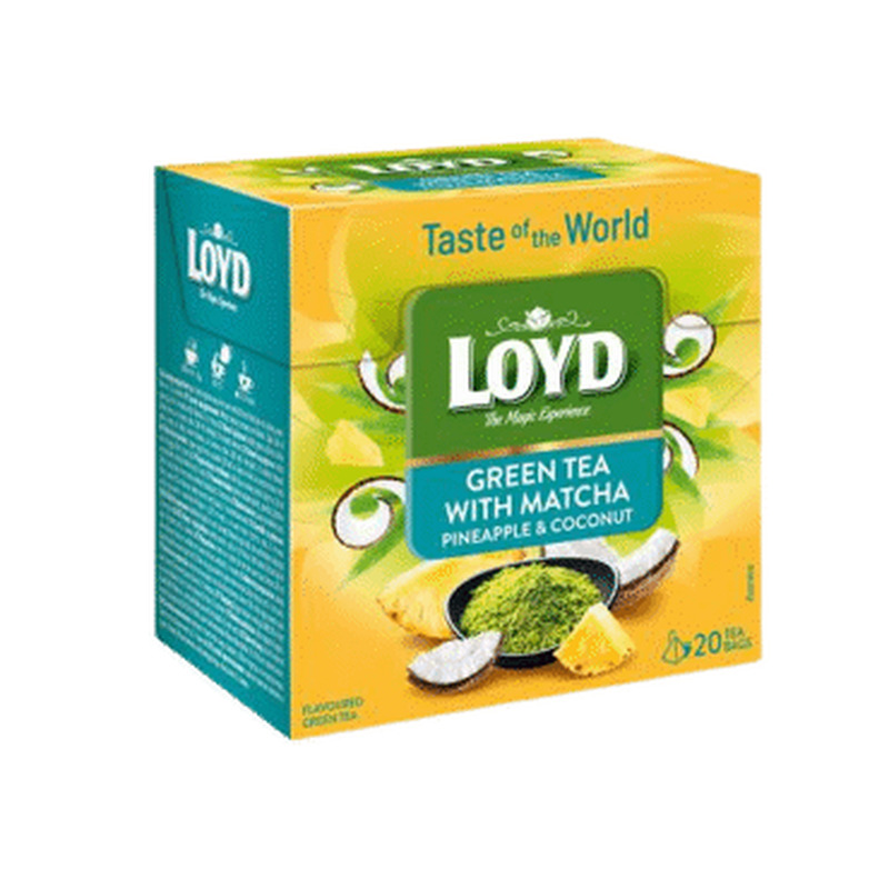 Roh.tee LOYD matcha ananas.kookos20x1.5g