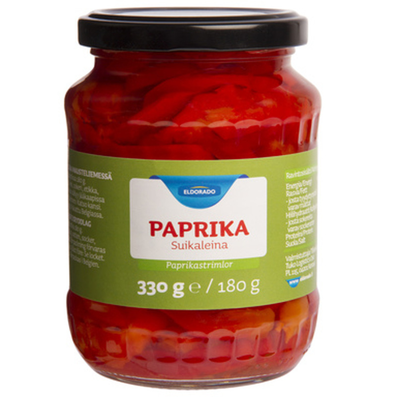 ELDORADO Punase paprika viilud 330g