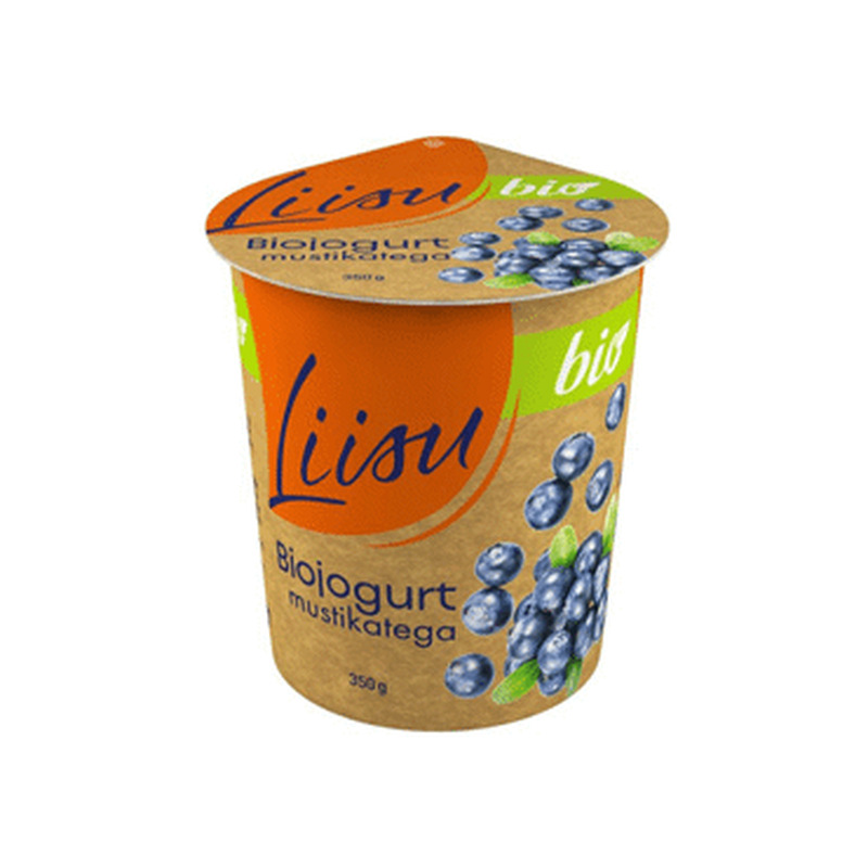 Biojogurt LIISU mustikatega, 350g