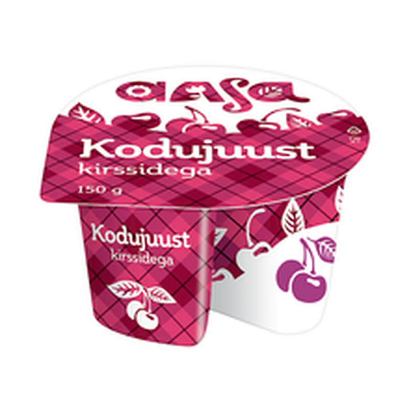 Kirssidega kodujuust, 150 g