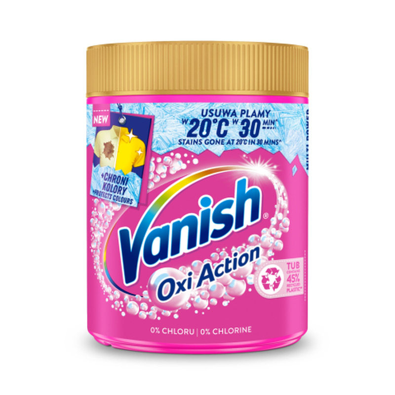 Plekieemaldaja Vanish Oxy Action Regular 470g