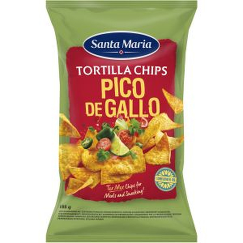 Santa Maria Tortiljakrõps Pico de Gallo 185g