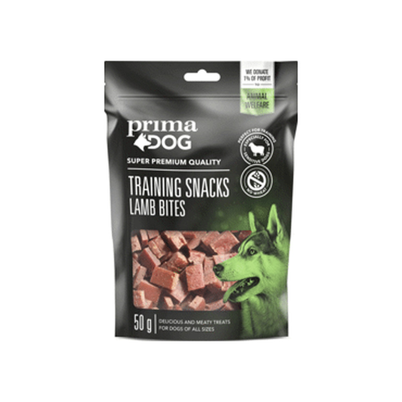 Treeningmaius PRIMADOG lammas 50g