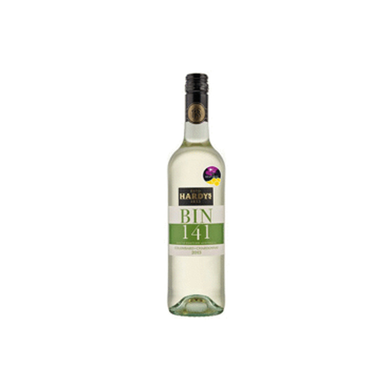 GT vein HARDYS BIN141 Chard 750ml