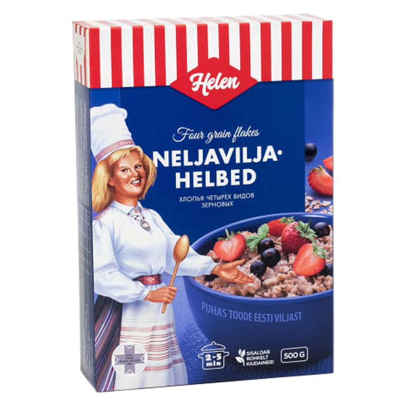 Neljaviljahelbed, HELEN, 500 g