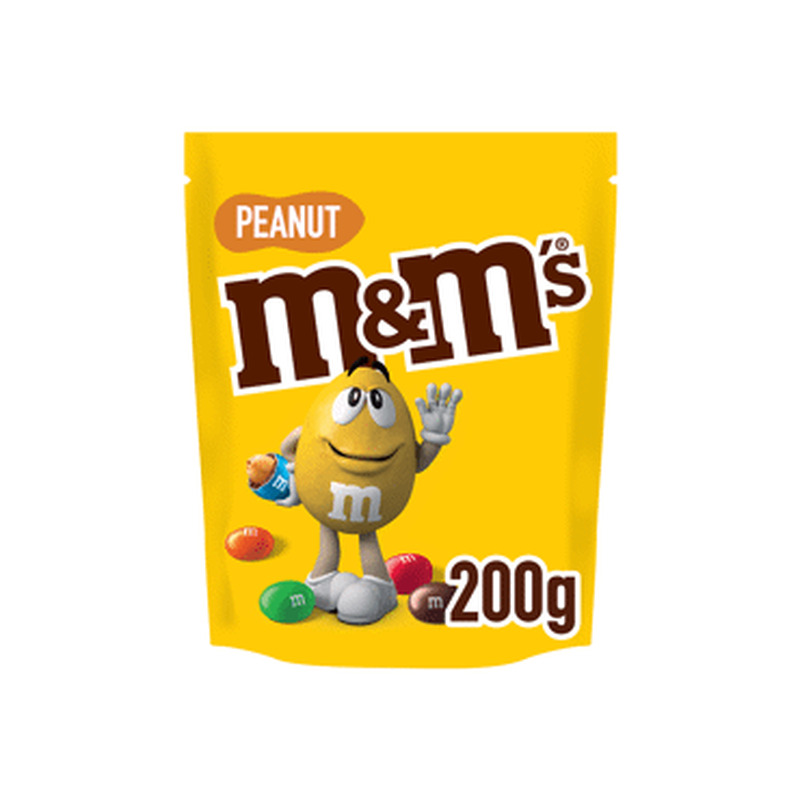 Dražee piimašok.maapähk. M&M'S 200 g