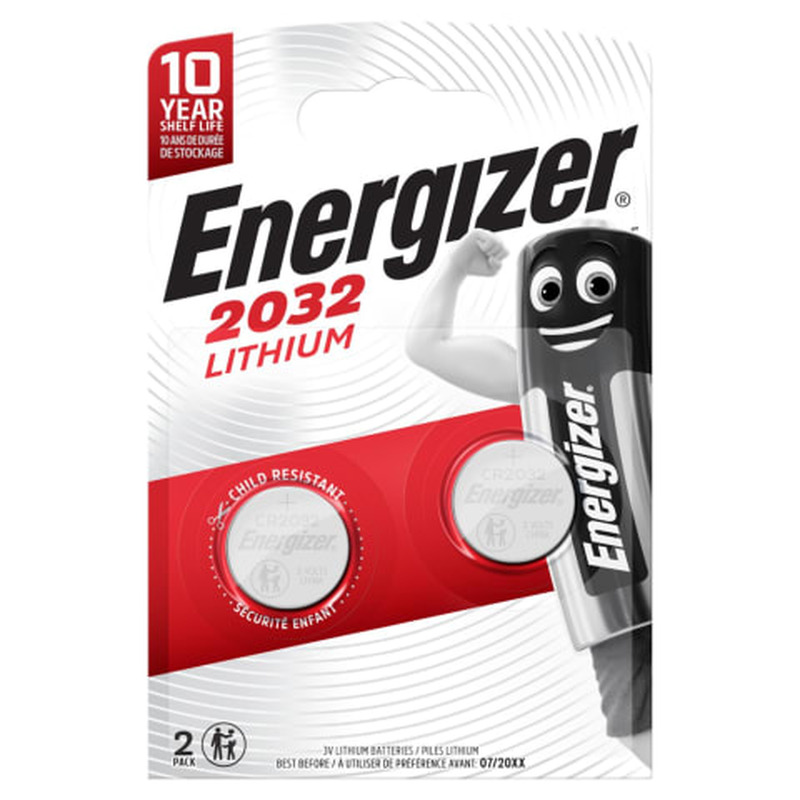 Paterei Energizer CR2032/3V 2tk