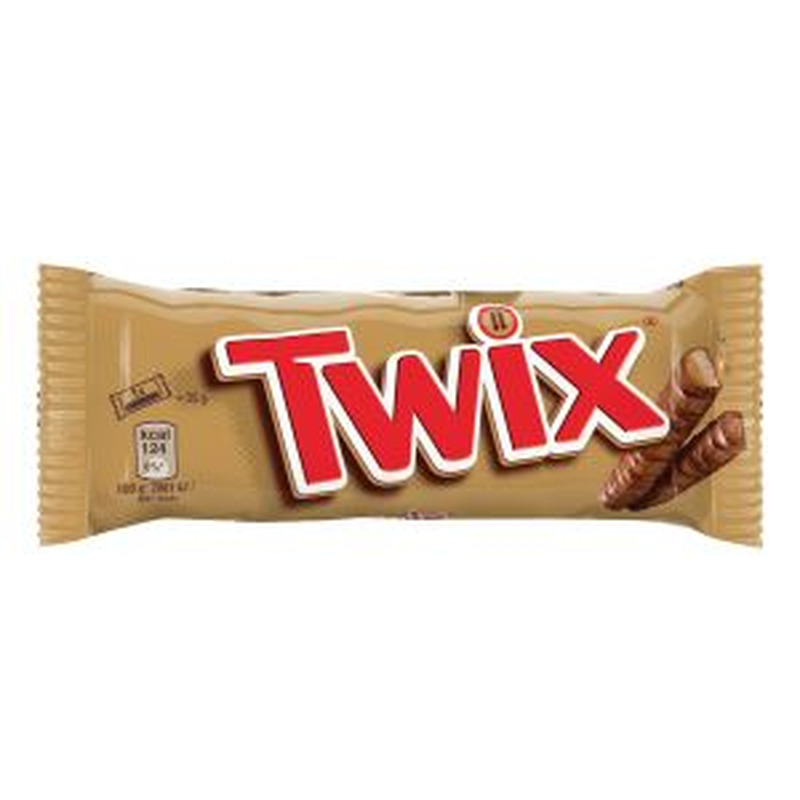 Twix piimašokolaadi batoon 50g