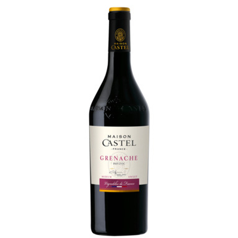 MAISON CASTEL Grenache 12,5% 75cl (punane, poolmagus)