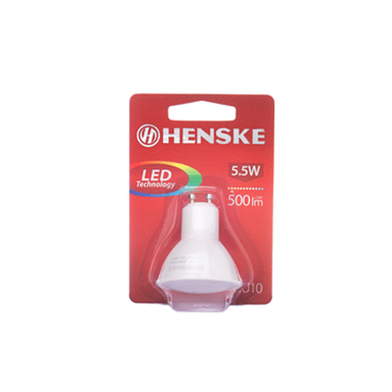 LED lamp HENSKE, GU10,5,5W,500lm