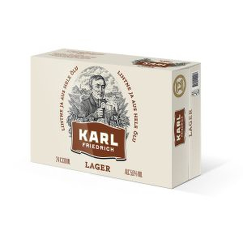 Saku Karl Friedrich hele õlu 5% vol 24*0.33L