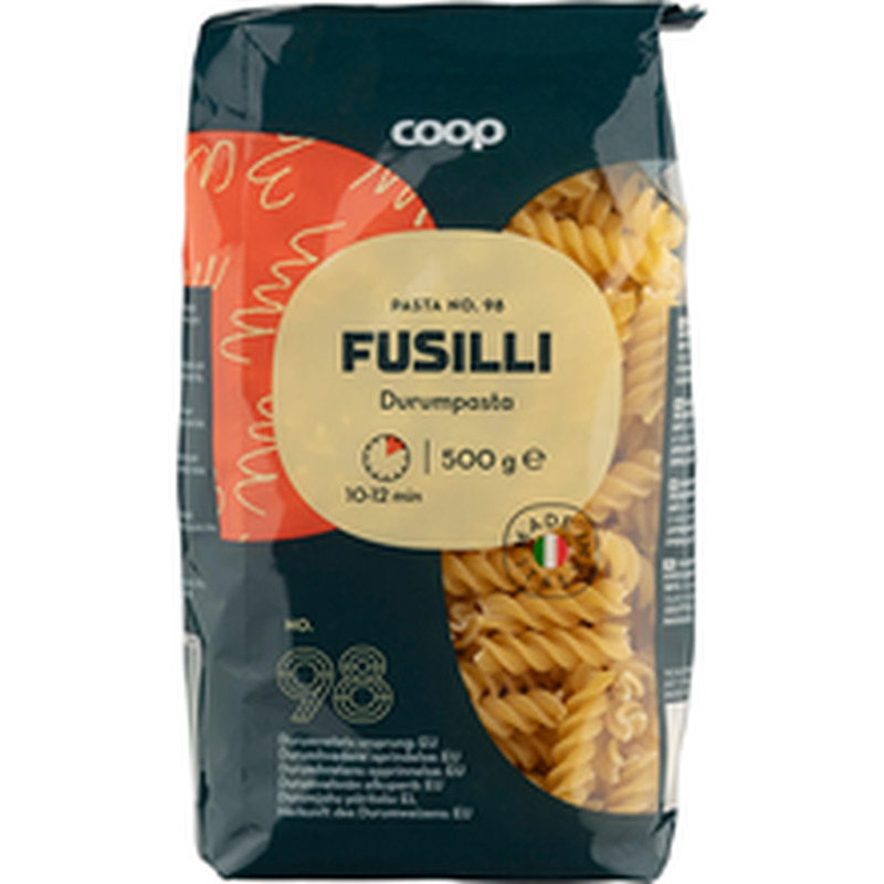 Coop fusilli durumpasta  500g