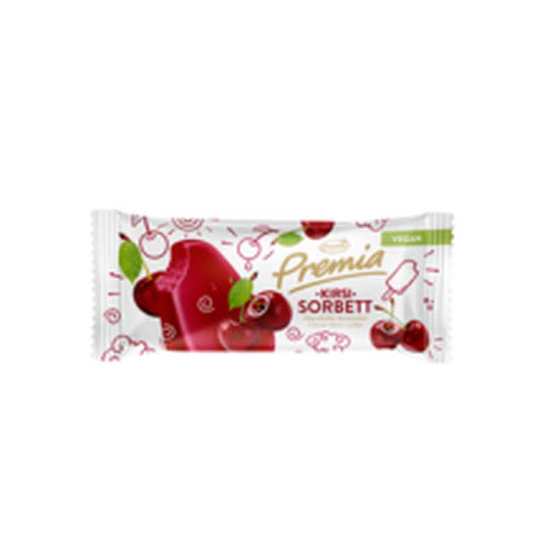 Kirsisorbett, PREMIA, 73 g