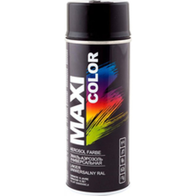 Maxi Color RAL 9005 läikiv must 400ml