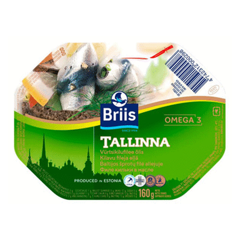 Vürtsikilufilee BRIIS õlisv, 160g