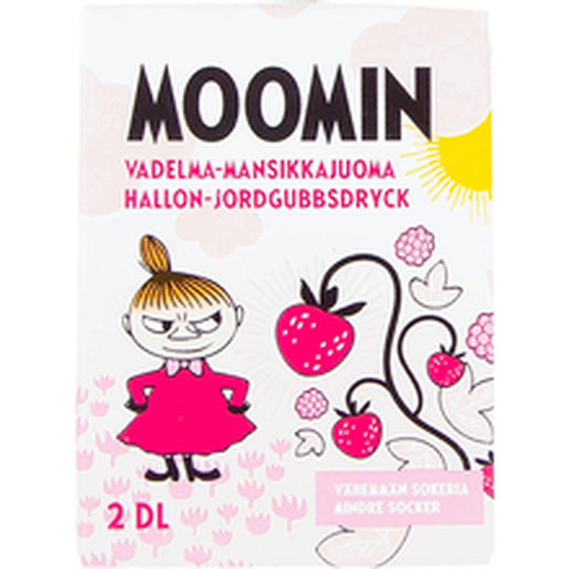 Moomin Vaarika-Maasikajook 200ml