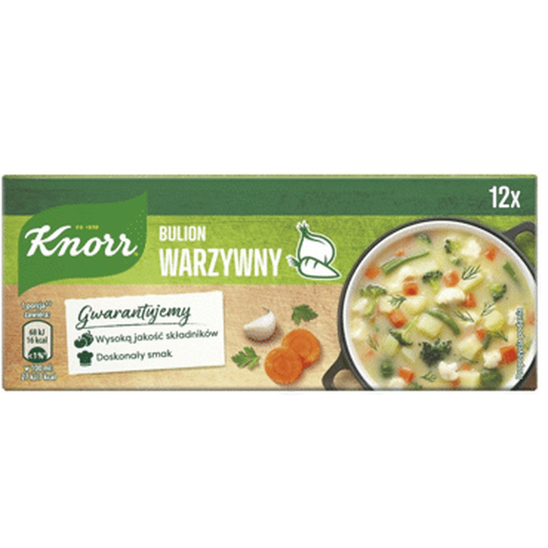 Köögiviljapuljong KNORR 12x10g