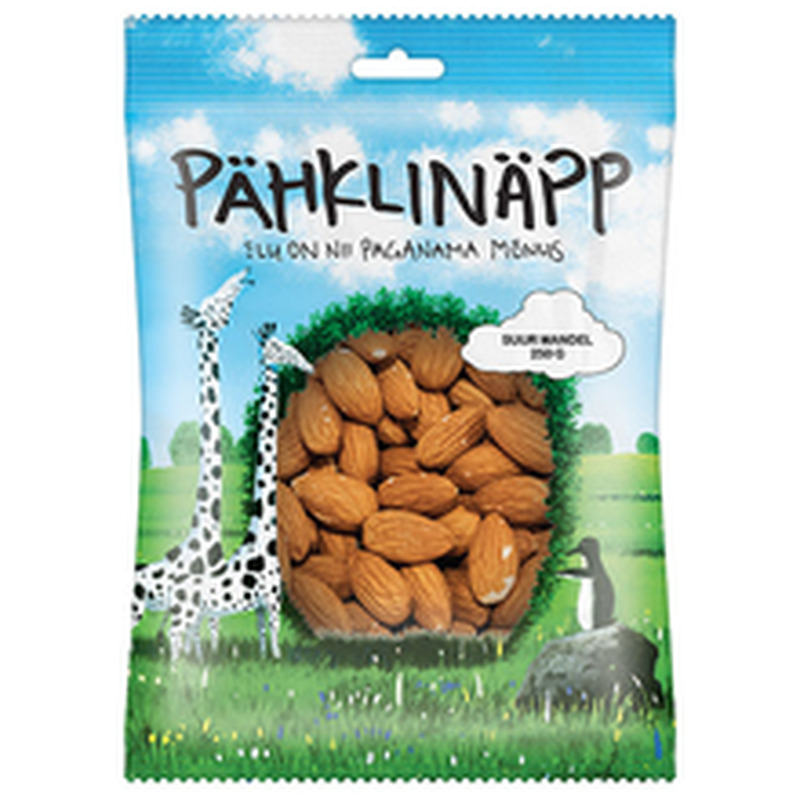 Pähklinäpp suured mandlid 250 g