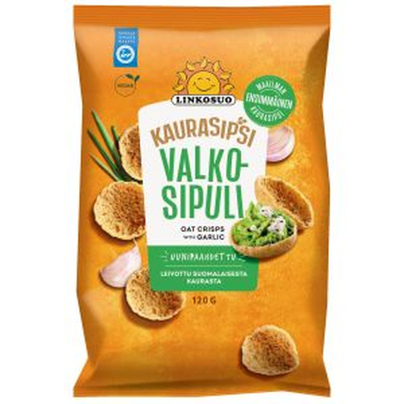 Linkosuo Kaerakrõps 120g küüslaugu