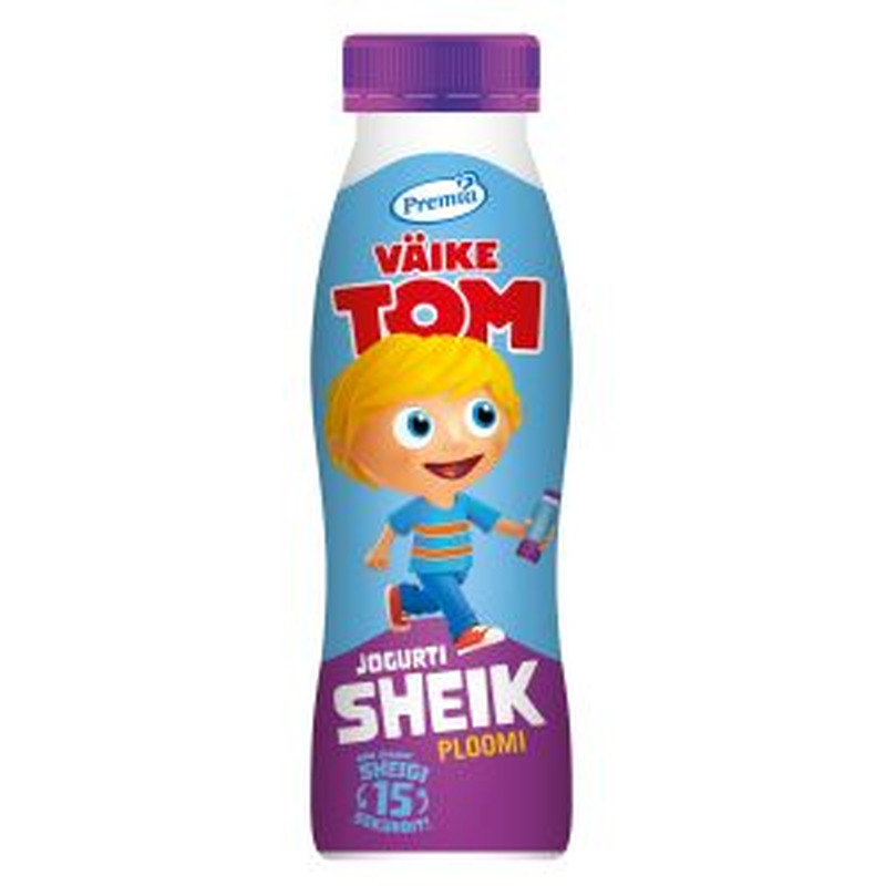 Väike Tom Jogurti sheik ploomilisandiga 220 g