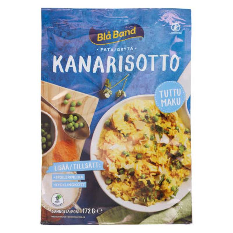 Pajaroog kanarisotto Blå Band 172g