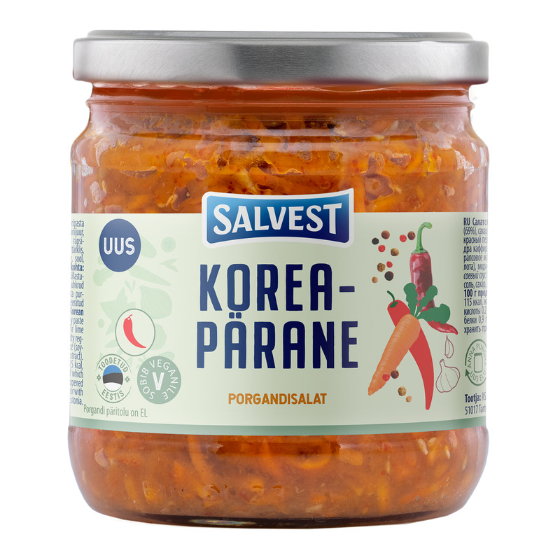 Koreapärane porgandisalat, SALVEST, 380 g