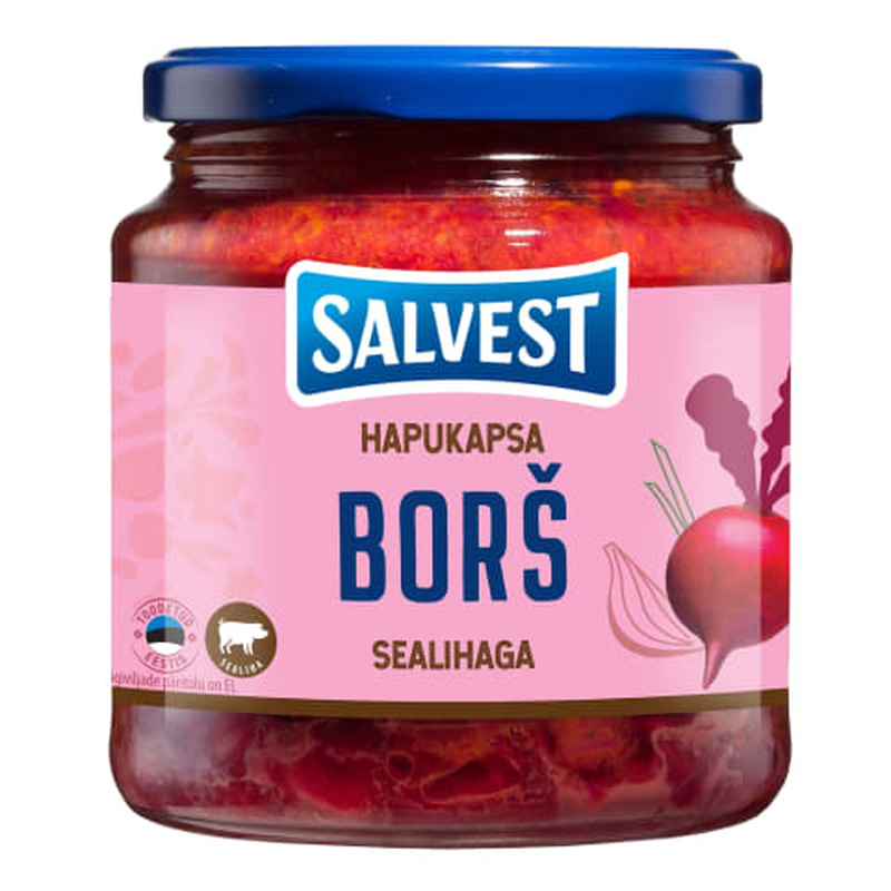 Salvest Sealihaga hapukapsaborš 530 g