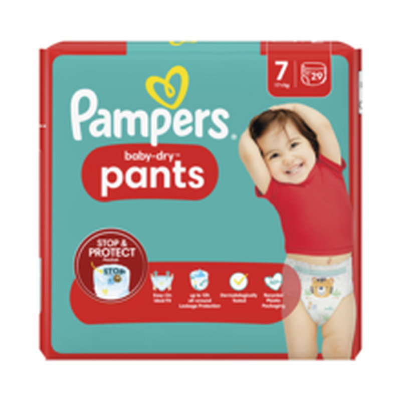 Pampers Baby Dry püksmähkmed 7, 17+ kg 29tk