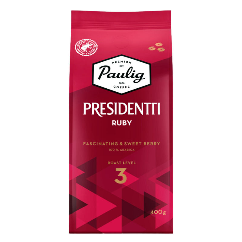 KAST 8 tk! Paulig Presidentti Ruby kohvioad 400g