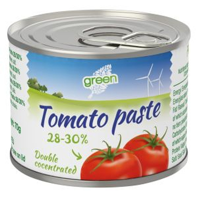 Tomatipasta 28-30%, GREEN, 70 g