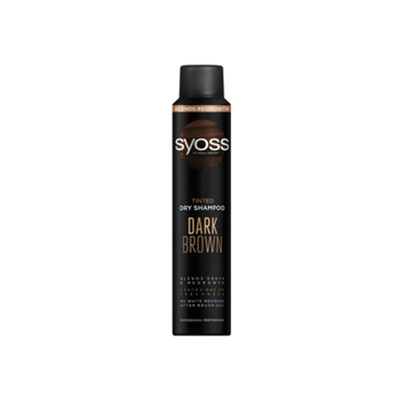 Kuivšampoon SYOSS Dark Brown 200ml