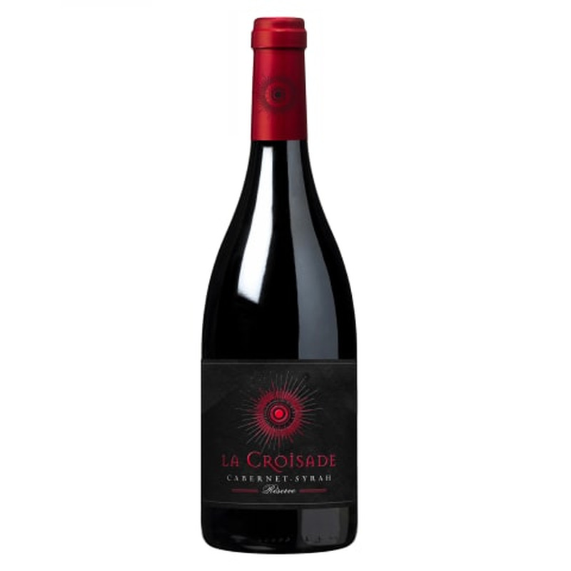 Kaitstud geograafilise tähisega vein La Croisade Cabernet Syrah 13,5%vol 0,75l