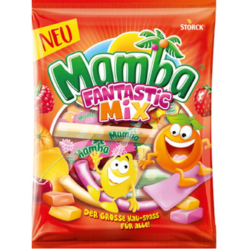 MAMBA Nätsukommid Fantastic Mix 140g