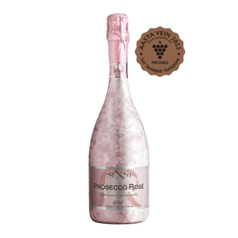 Kaitstud päritolunimetusega vahuvein Vahuvein Sensi Prosecco Rose 0,75l