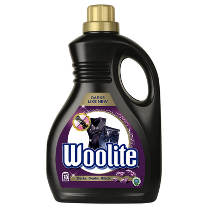 Pesugeel Black, WOOLITE, 1,8 L