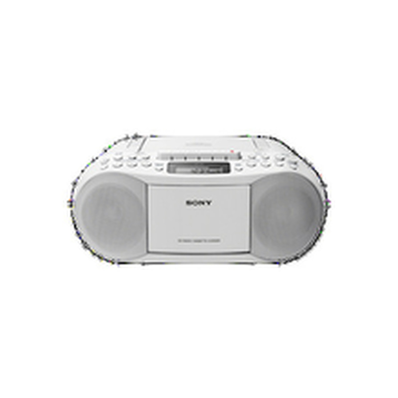 Magnetoola Sony CFD-S70 CD/kassett boombox, valge