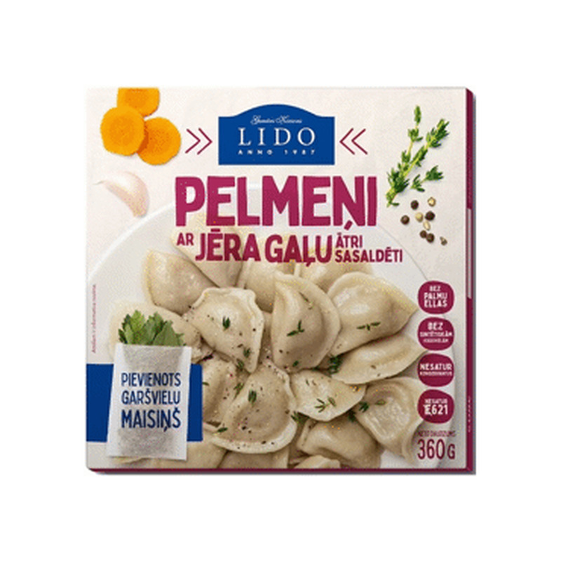 Pelmeenid lambalihaga LIDO 360g