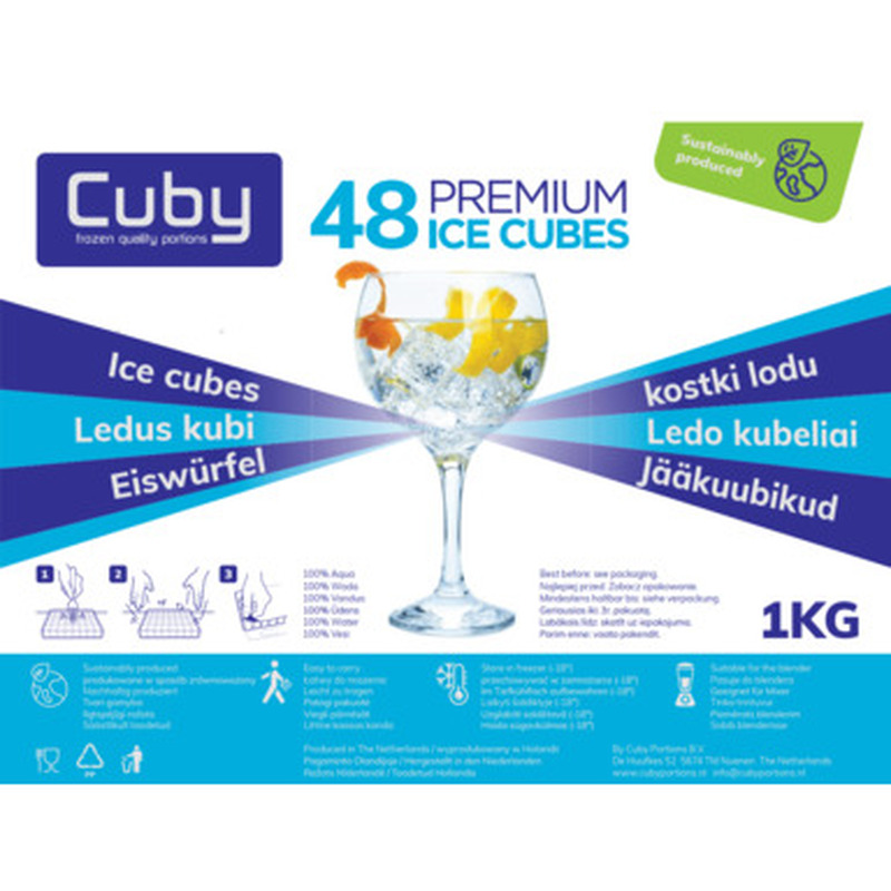 CUBY Jääkuubikud 1kg