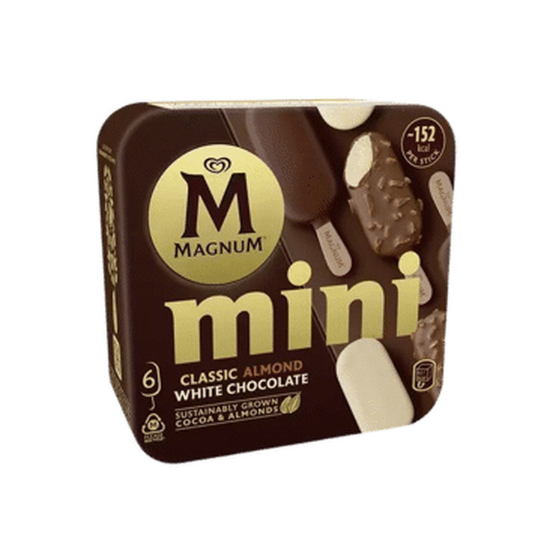 Jäätis mix mini multipakk MAGNUM, 254g