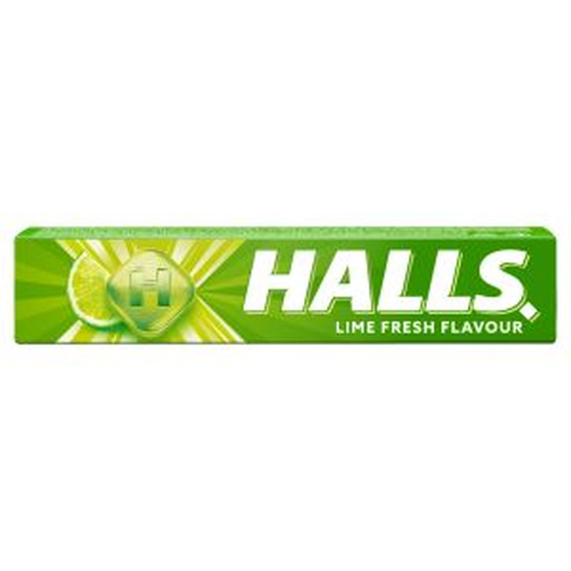 Halls Vita C Lime kurgupastill 33.5g