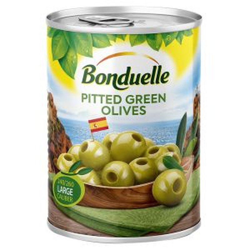 Rohelised oliivid kivideta, BONDUELLE, 314 ml