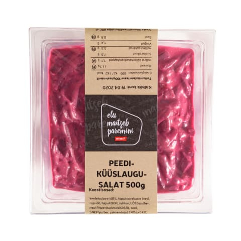 Peedi-küüslaugusalat, RIMI, 500 g