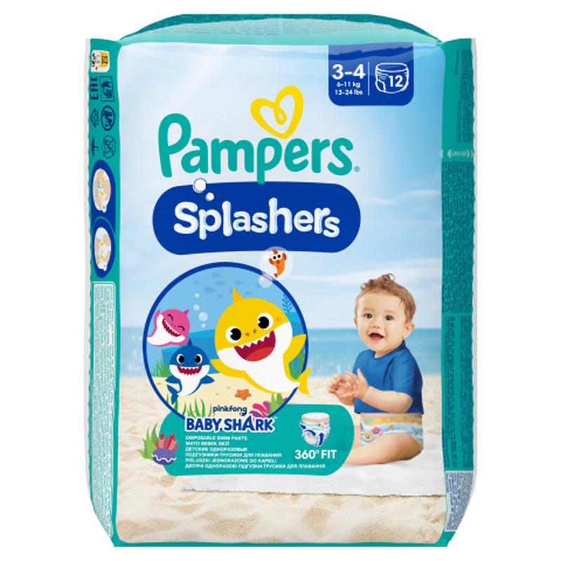 Ujumismähkmed Pampers S3-4 6-11kg 12tk